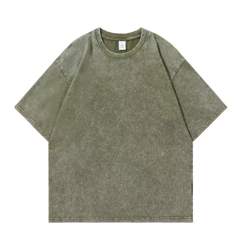 240克纯棉水洗做旧