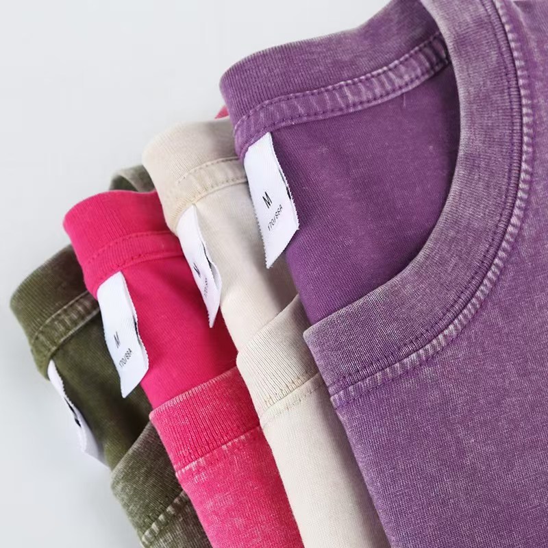 240克纯棉水洗做旧